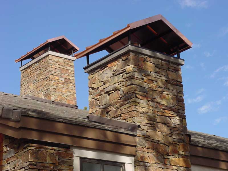 Custom Chimney Cap Installation